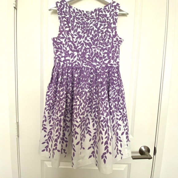 Talbots Fit & Flare Tailored Dress - Picture 5 of 5